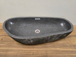 Wasbak natuursteen FL23543 - 85x40x15cm