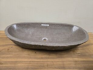 Wasbak natuursteen FL23547 - 85x40x15cm