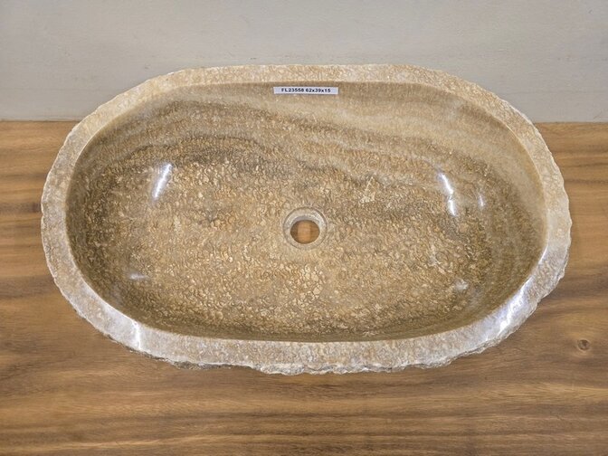 Onyx waskom - Ovaal - 62x39x15cm - FL23558