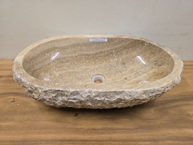 Onyx waskom - Ovaal - 62x38x15cm - FL23559
