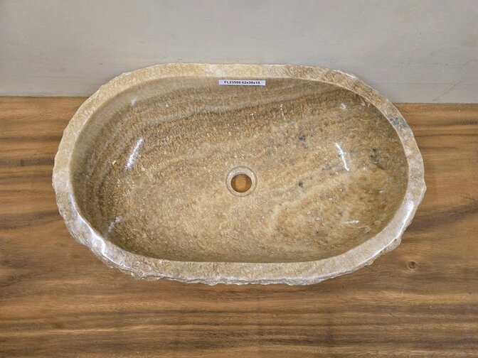 Onyx waskom - Ovaal - 62x38x15cm - FL23559