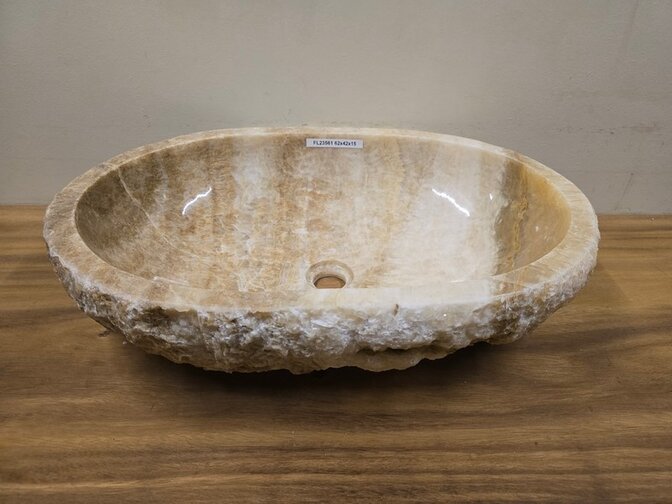 Onyx waskom - Ovaal - 62x42x15cm - FL23561