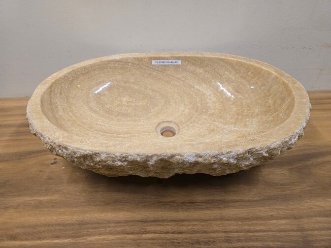 Onyx waskom - Ovaal - 61x42x15cm - FL23562