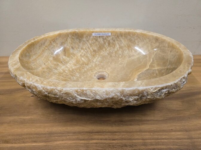 Onyx waskom - Ovaal - 62x43x15cm - FL23563