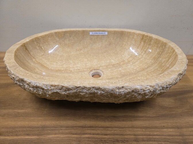 Onyx waskom - Ovaal - 62x42x15cm - FL23564