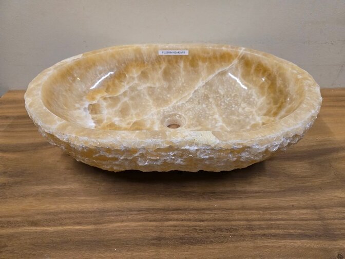 Onyx waskom - Ovaal - 62x42x15cm - FL23565