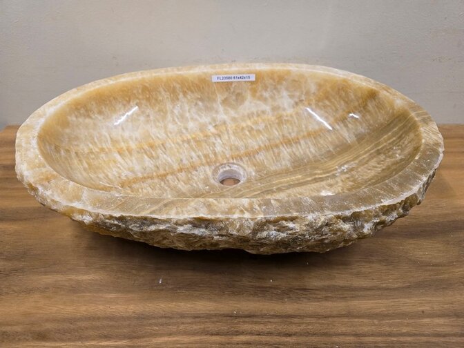 Onyx waskom - Ovaal - 61x42x15cm - FL23580