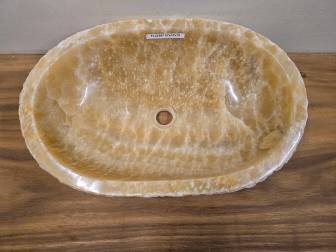 Onyx waskom - Ovaal-57x37x15cm - FL23587