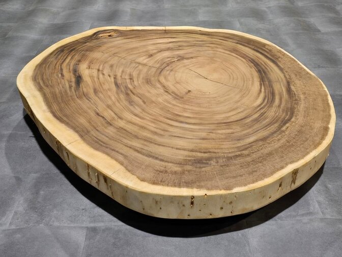 Ronde boomstamtafel 115/130cm CA18-725