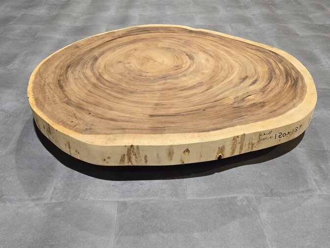 Ronde boomstamtafel 115/130cm CA8-725