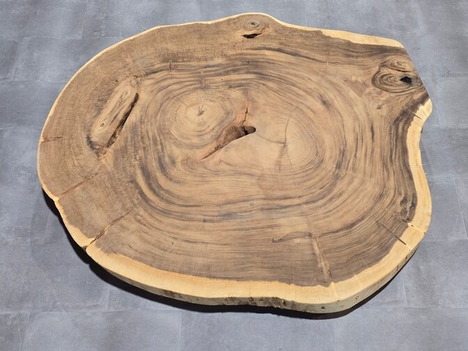 Ronde boomstamtafel 125/140cm CA3-725