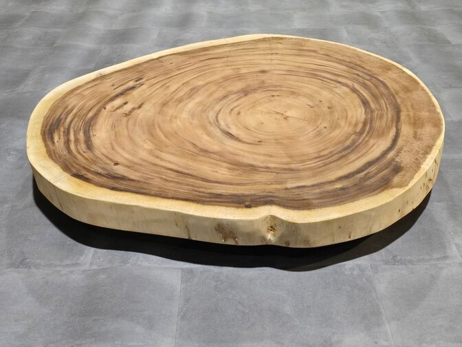 Ronde boomstamtafel 120/130cm CA22-725