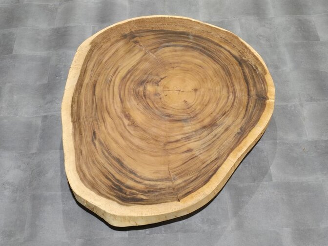 Ronde boomstamtafel 115/135cm CA12-725