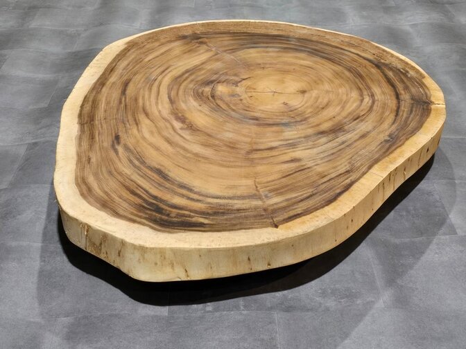 Ronde boomstamtafel 115/135cm CA12-725