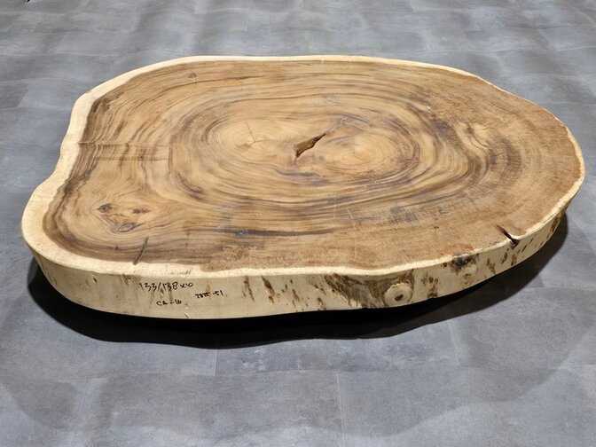 Ronde boomstamtafel 115/135cm CA6-725