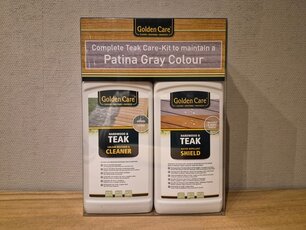 Golden Care - Teak onderhoudspakket met Shield