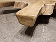 Teak Salontafelblad 95x105x6cm - RI25111-02