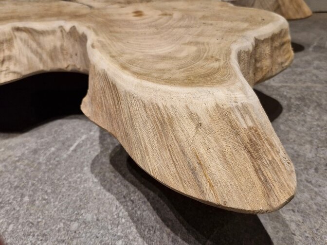 Teak Salontafelblad 100x105x6cm - RI25111-03