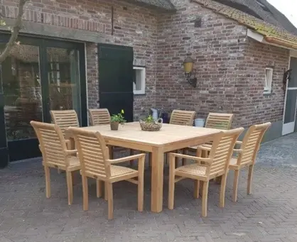 Tuintafel kiezen: rond of rechthoekig en hoe groot heb je nodig?