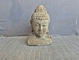 Stenen Boeddha hoofd - 30cm