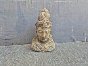 Stenen Boeddha hoofd - 45cm