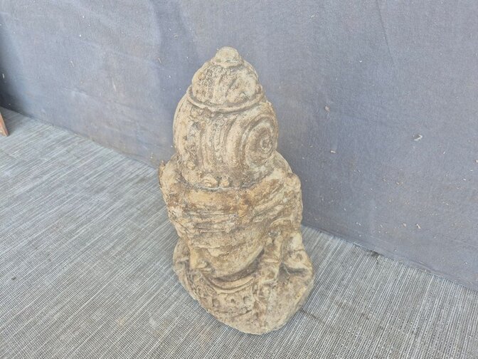 Stenen Boeddha hoofd - 45cm