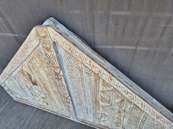 Driehoekig wandpaneel - 85x140cm