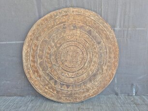 Rond decoratie wandpaneel - 110cm