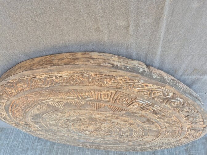 Rond decoratie wandpaneel - 110cm