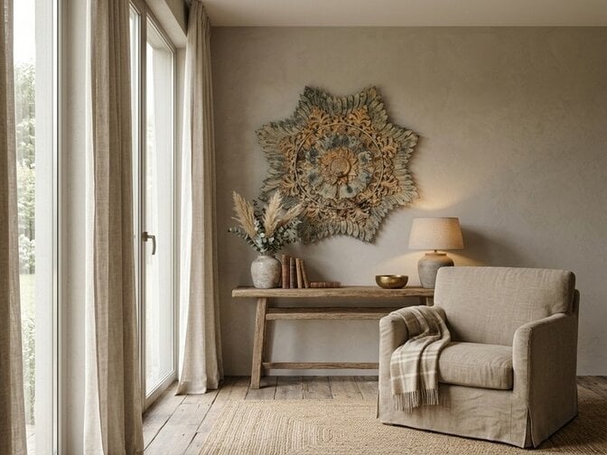 Stervormig wandpaneel - 80cm