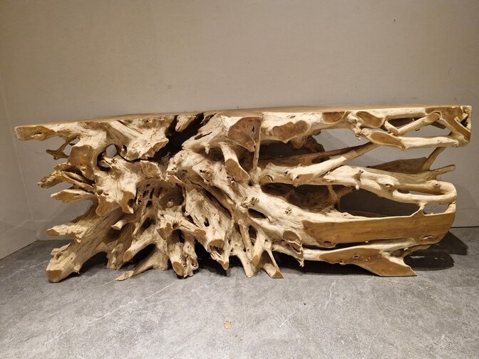 Wortel sidetable 200x50x80cm - IJ30-2554