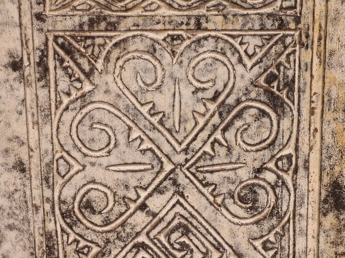 Indonesische oude deur 64x190cm