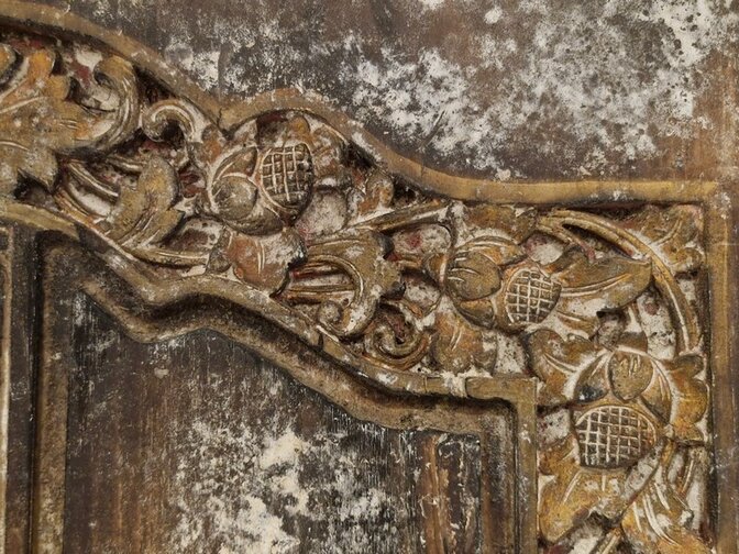 Indonesische oude deur 71x201cm