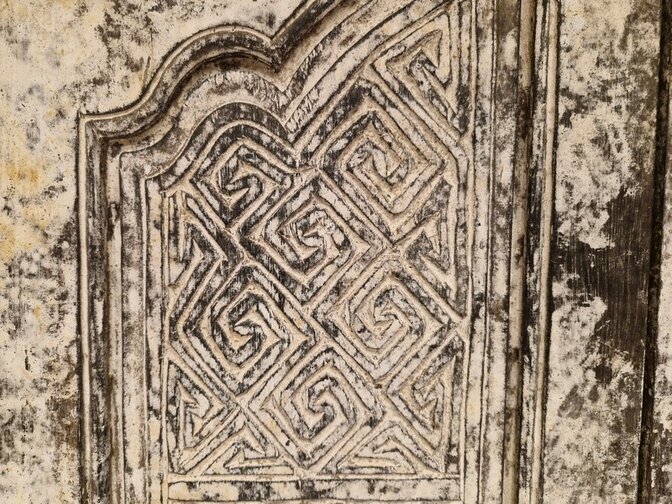 Indonesische oude deur 73x190cm