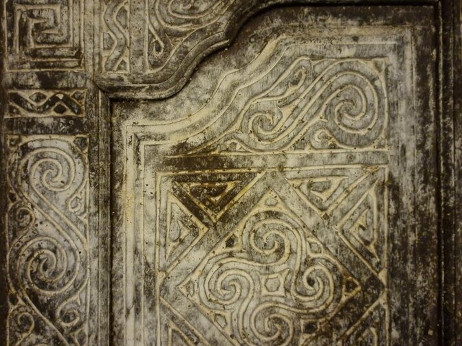 Indonesische oude deur 81x200cm