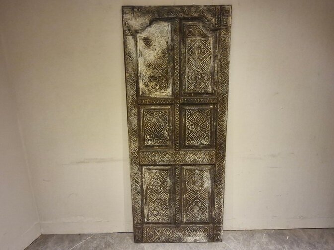 Indonesische oude deur 81x200cm
