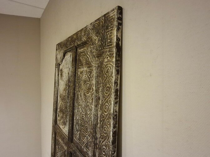 Indonesische oude deur 81x200cm