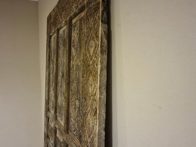 Indonesische oude deur 91x218cm