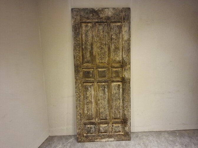 Indonesische oude deur 91x218cm
