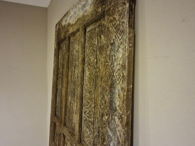 Indonesische oude deur 92x218cm