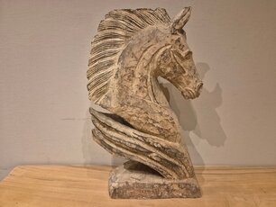 Paardenhoofd hout  -50cm