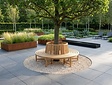 Teak boombank 170cm