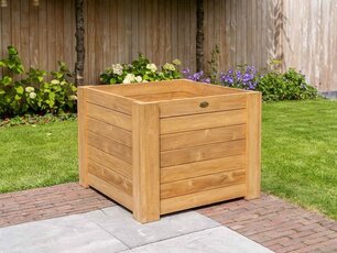 Teakhouten Bloembak 90x90x70cm