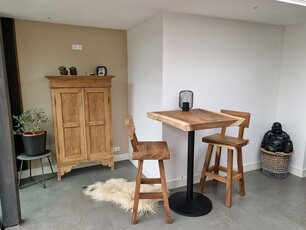 Bartafelpoot York - Zwart - W55xD55xH110cm