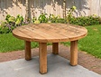 Teak tuintafel Napoli 155cm rond