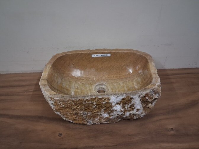 Onyx waskom - 46x29x15cm - FL23671