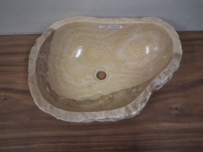 Onyx waskom - 52x38x15cm - FL23672