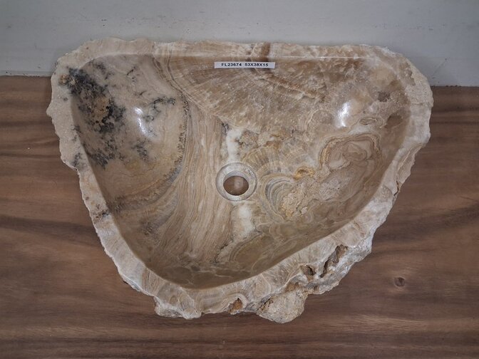 Onyx waskom - 53x38x15cm - FL23674