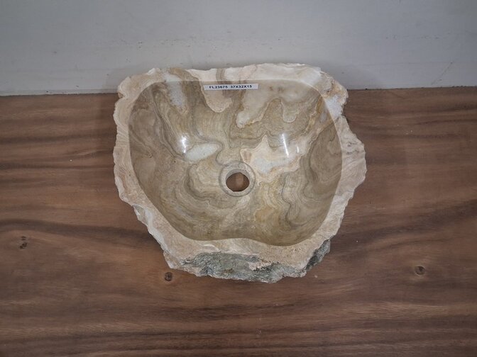 Onyx waskom - 37x32x15cm - FL23675