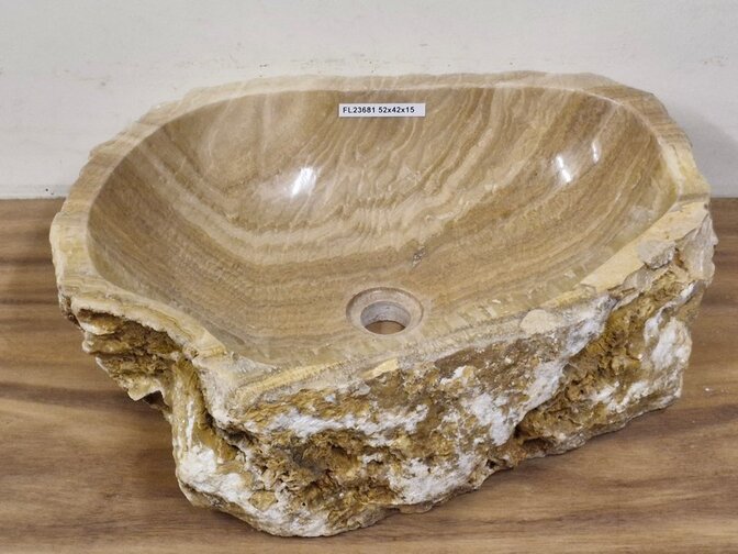 Onyx waskom - 52x42x15cm - FL23681